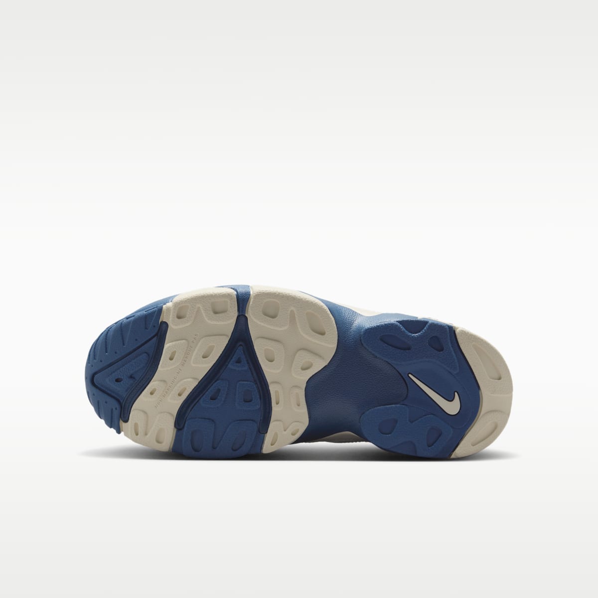 Nike Air Diamond Turf II Big Kids' Shoes - Sail/Blue Grey/Metallic Gold/Mystic Navy - Image 2