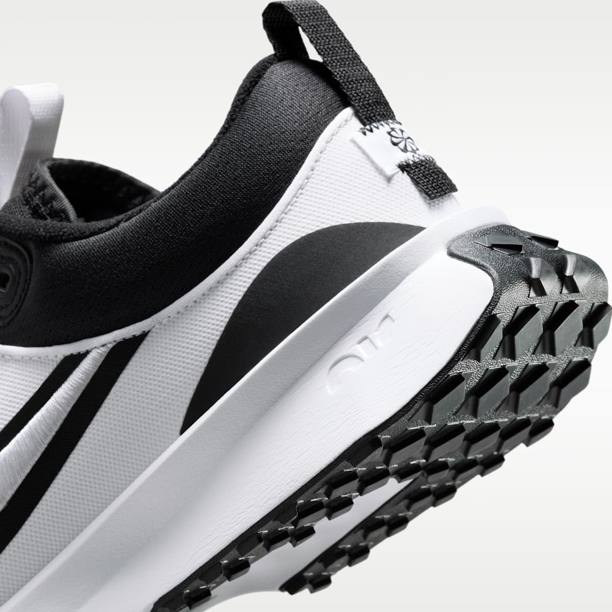 Nike Air Diamond Varsity Turf Men's Baseball Shoes - White/Black - Image 8
