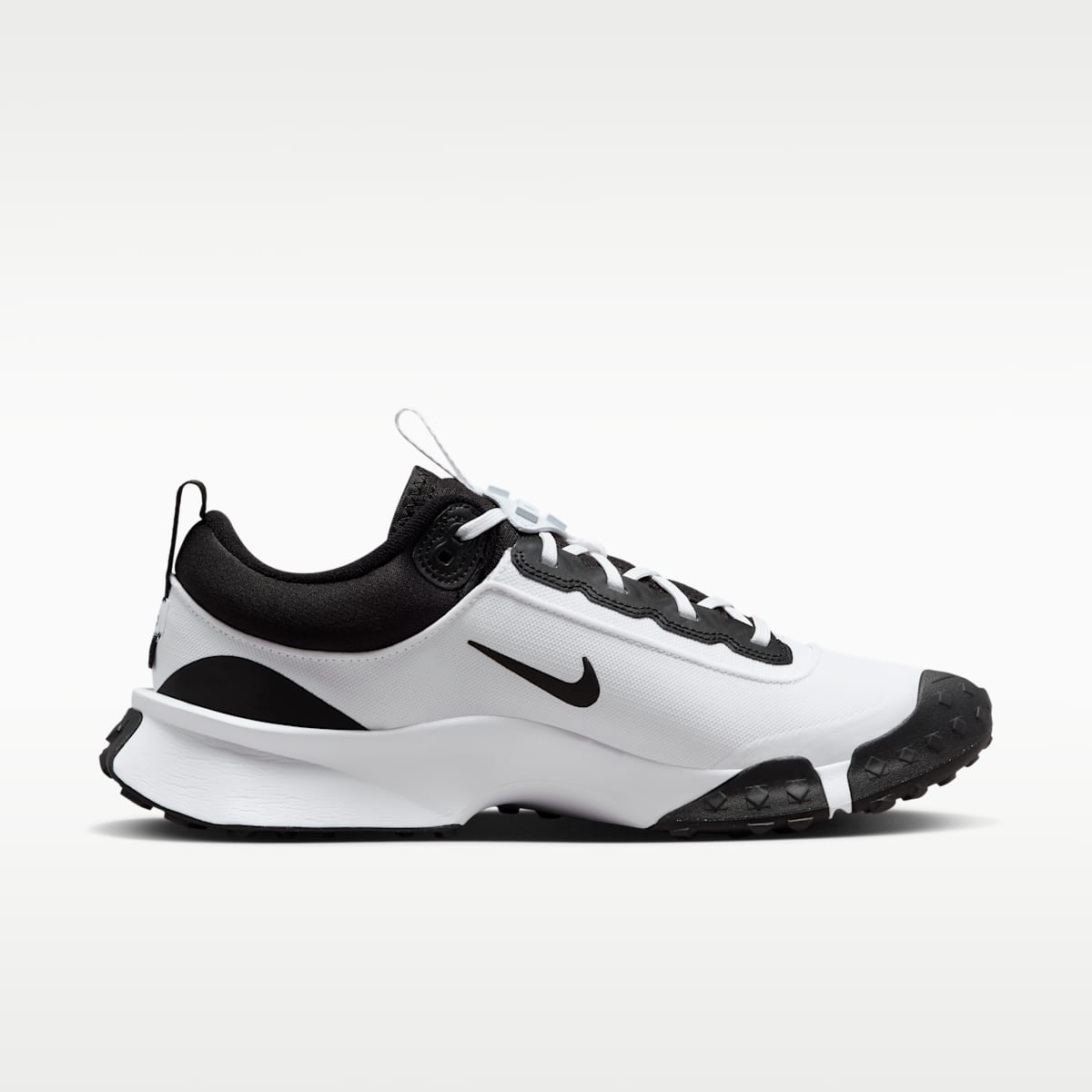 Nike Air Diamond Varsity Turf Men's Baseball Shoes - White/Black - Image 3