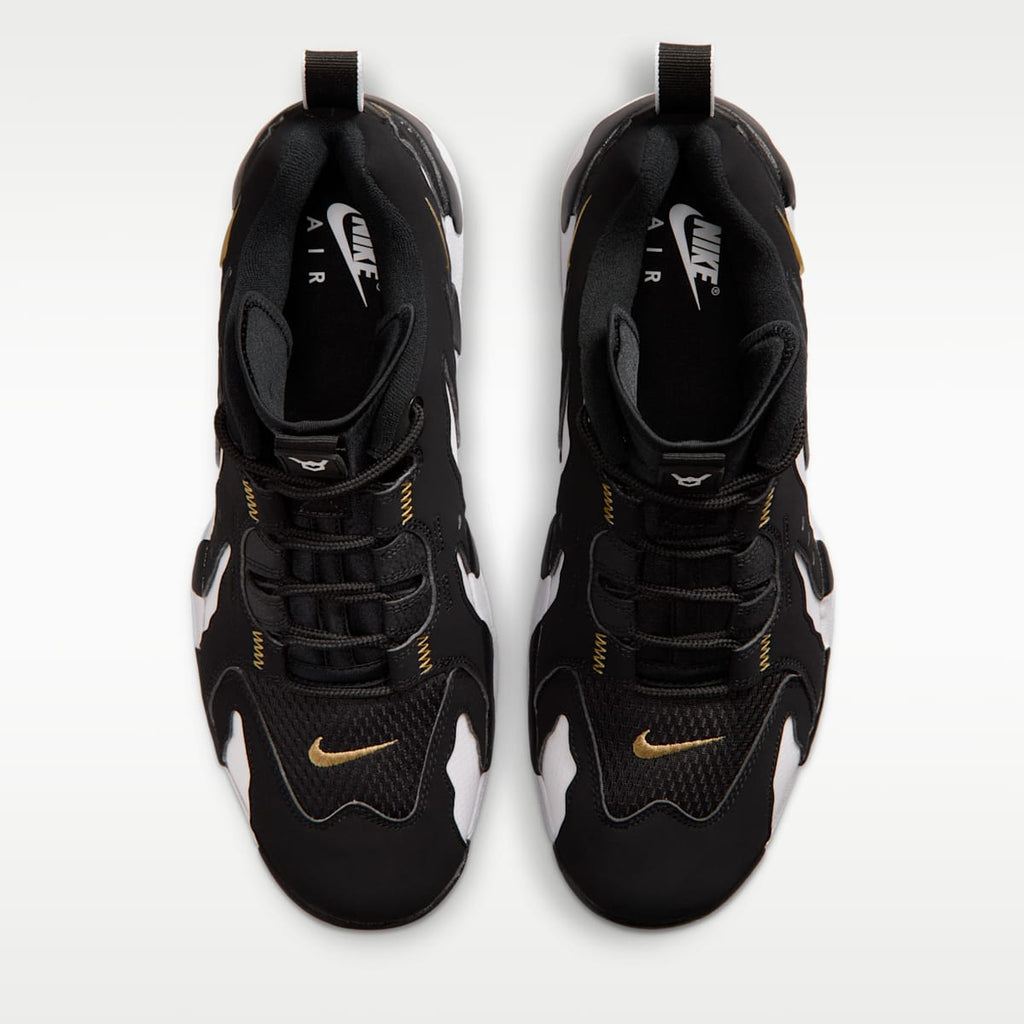 Nike Air DT Max '96 Low Men's Shoes - Black/White/Metallic Gold - Image 4