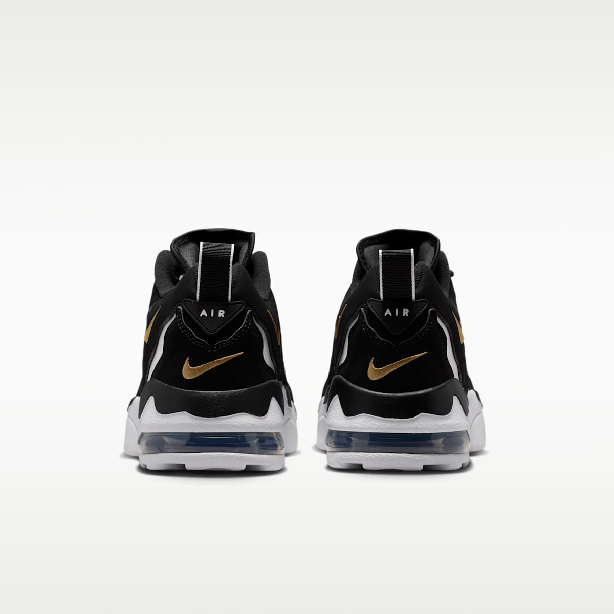 Nike Air DT Max '96 Low Men's Shoes - Black/White/Metallic Gold - Image 6