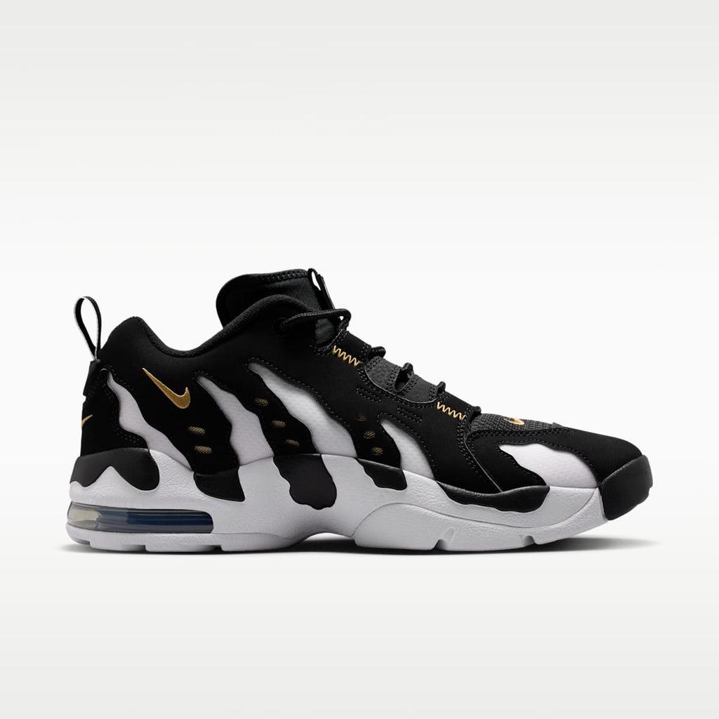 Nike Air DT Max '96 Low Men's Shoes - Black/White/Metallic Gold - Image 3