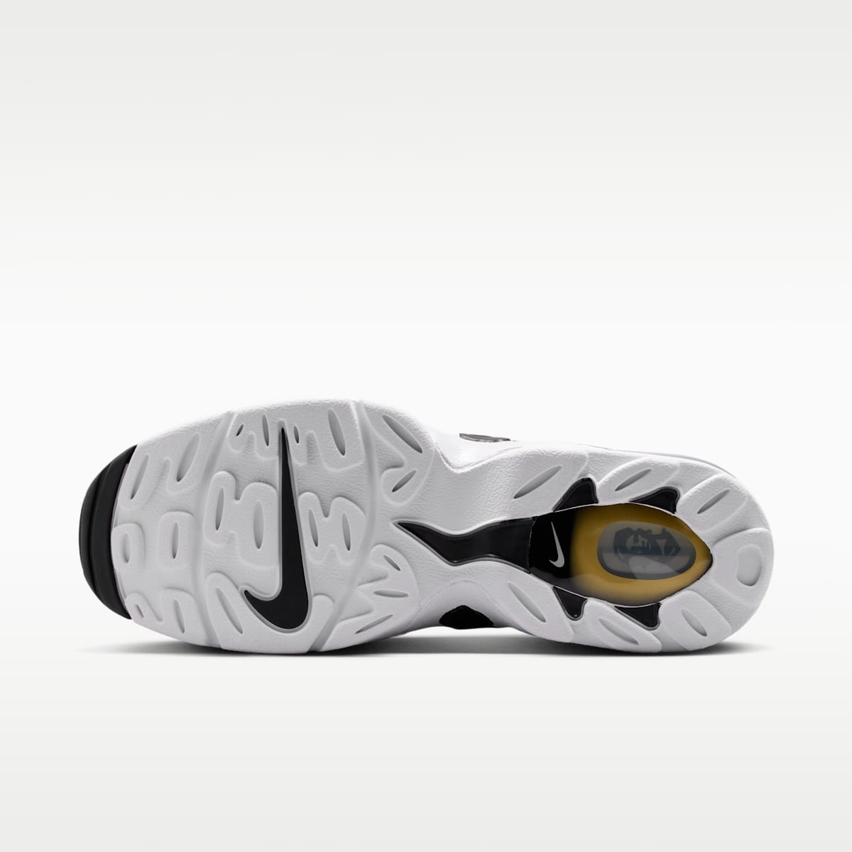 Nike Air DT Max '96 Low Men's Shoes - Black/White/Metallic Gold - Image 2