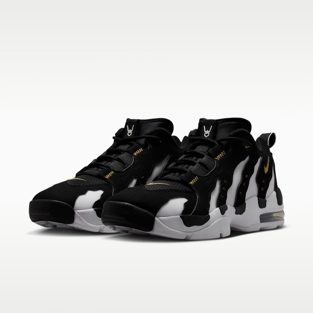 Nike Air DT Max '96 Low Men's Shoes - Black/White/Metallic Gold - Image 5