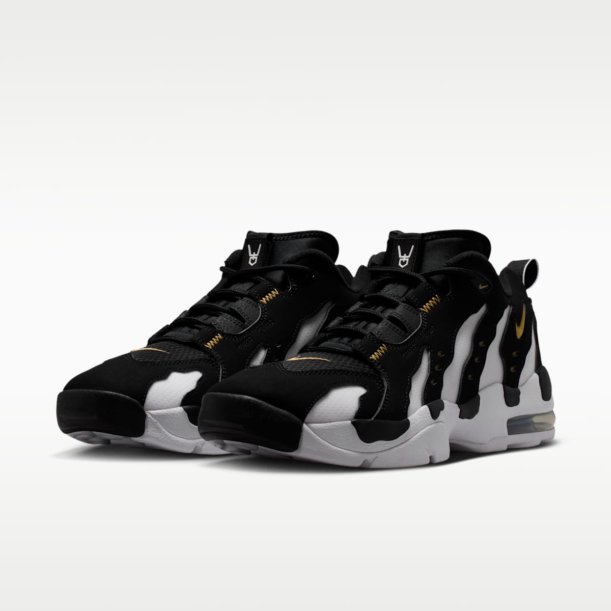 Nike Air DT Max '96 Low Men's Shoes - Black/White/Metallic Gold - Image 5