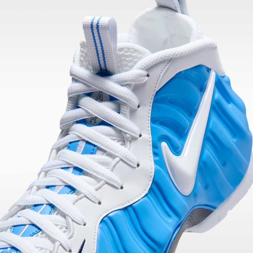 Nike Air Foamposite Pro Men's Shoes - University Blue/White/Midnight Navy/White - Image 7