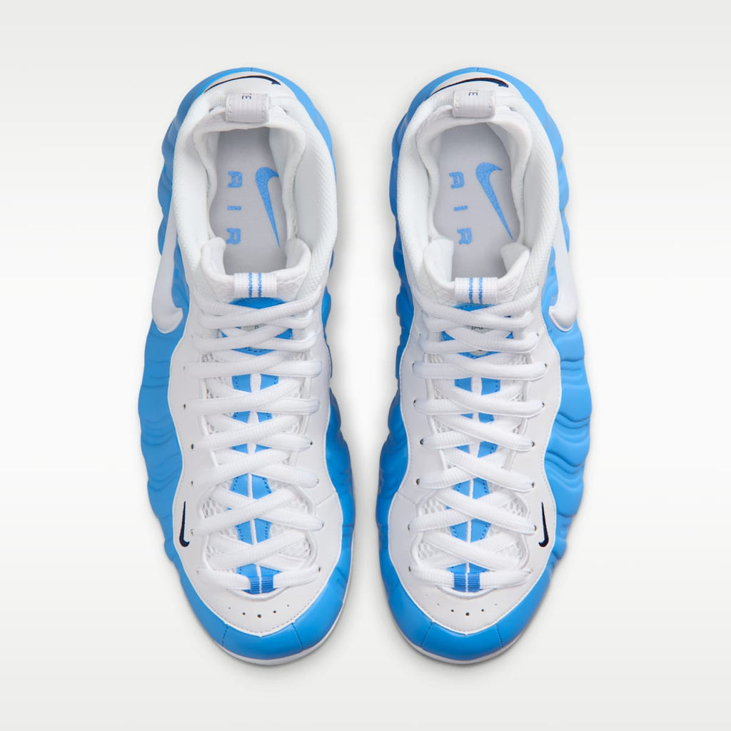 Nike Air Foamposite Pro Men's Shoes - University Blue/White/Midnight Navy/White - Image 4