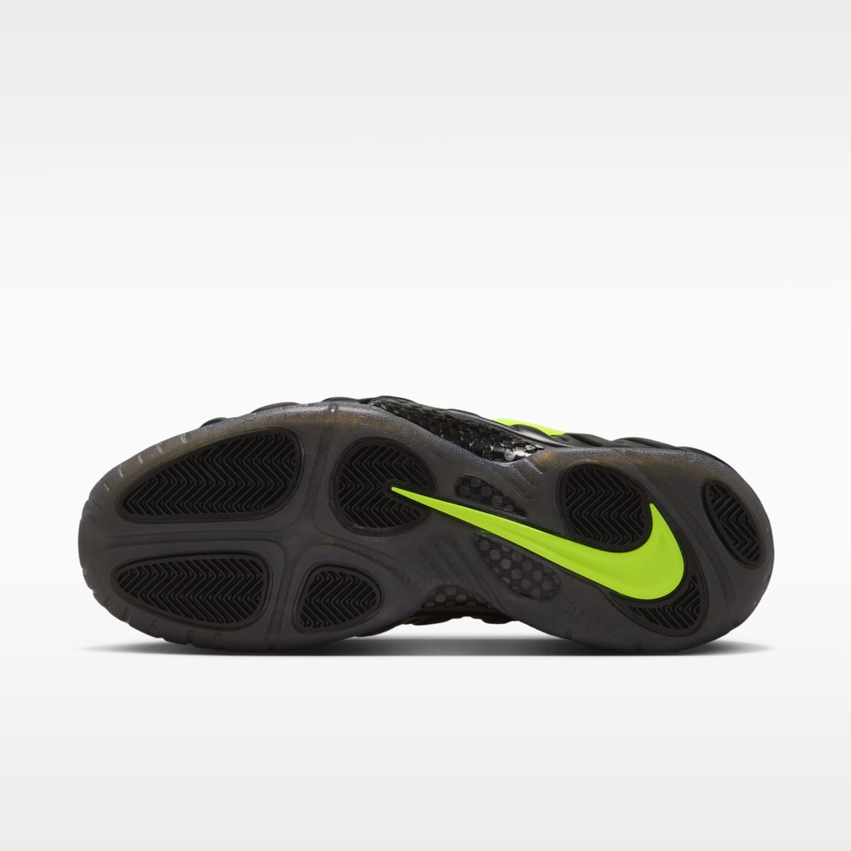 Nike Air Foamposite Pro Men's Shoes - Black/Voltage Yellow - Image 2