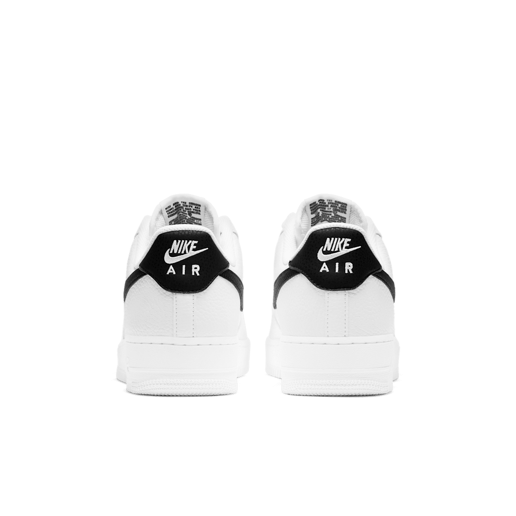 Nike Air Force 1 '07 Men's Shoes - White/Black - Image 6