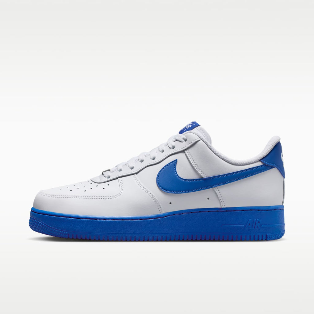 Nike Air Force 1 '07 Men's Shoes - White/Game Royal - Image 1