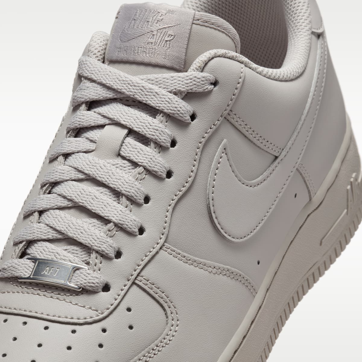 Nike Air Force 1 '07 Men's Shoes - College Grey/College Grey - Image 7