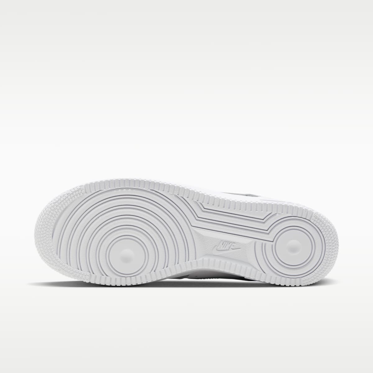 Nike Air Force 1 '07 Men's Shoes - White/White/Light Smoke Grey/Light Smoke Grey - Image 2
