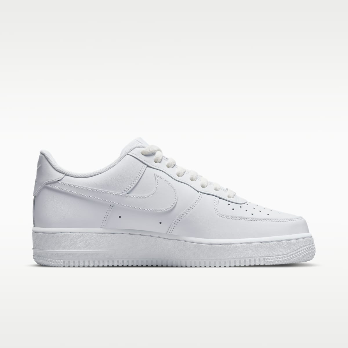 Nike Air Force 1 '07 Men's Shoes - White/White - Image 3