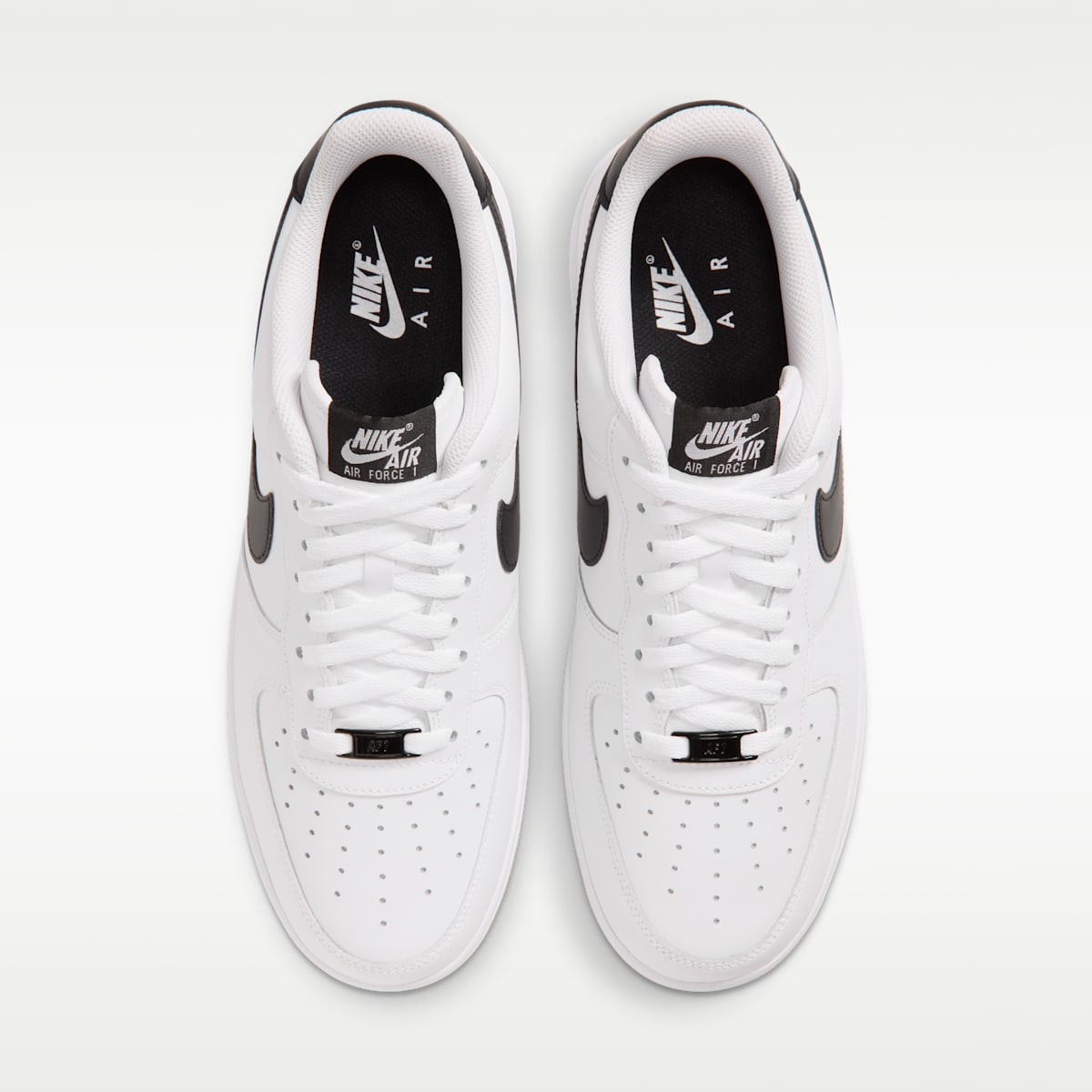 Nike Air Force 1 '07 Men's Shoes - White/Gum Light Brown/Black - Image 4