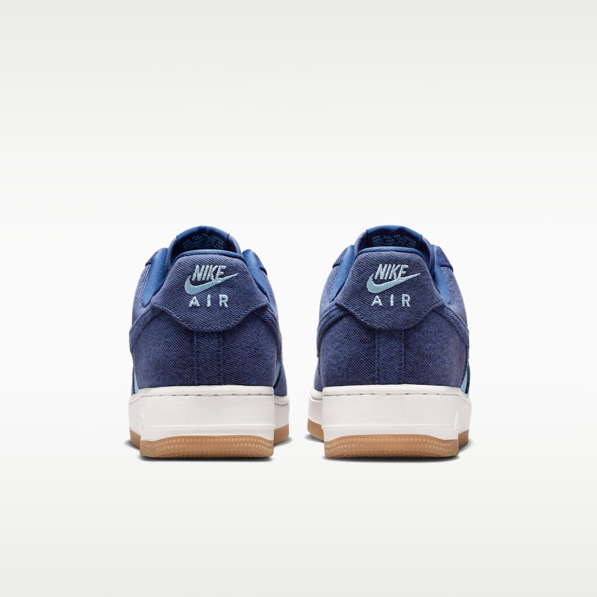 Air Force 1 '07 LV8 "Denim" Men's Shoes - Navy/Worn Blue/Summit White/Navy - Image 6