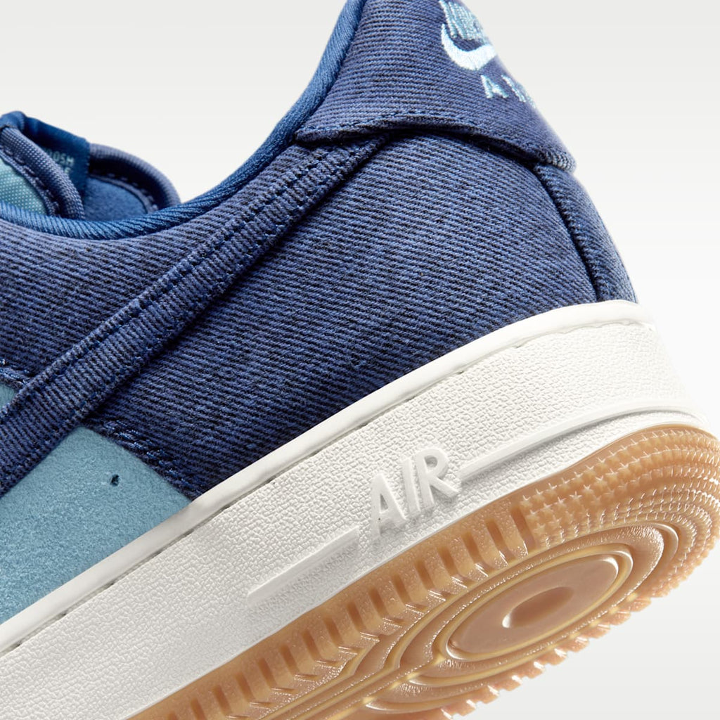 Air Force 1 '07 LV8 "Denim" Men's Shoes - Navy/Worn Blue/Summit White/Navy - Image 8