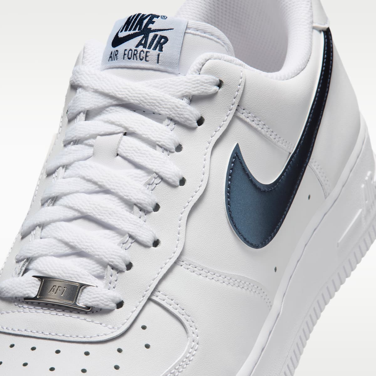 Nike Air Force 1 '07 LV8 "USA" Men's Shoes - White/University Red/University Red/Midnight Navy - Image 7