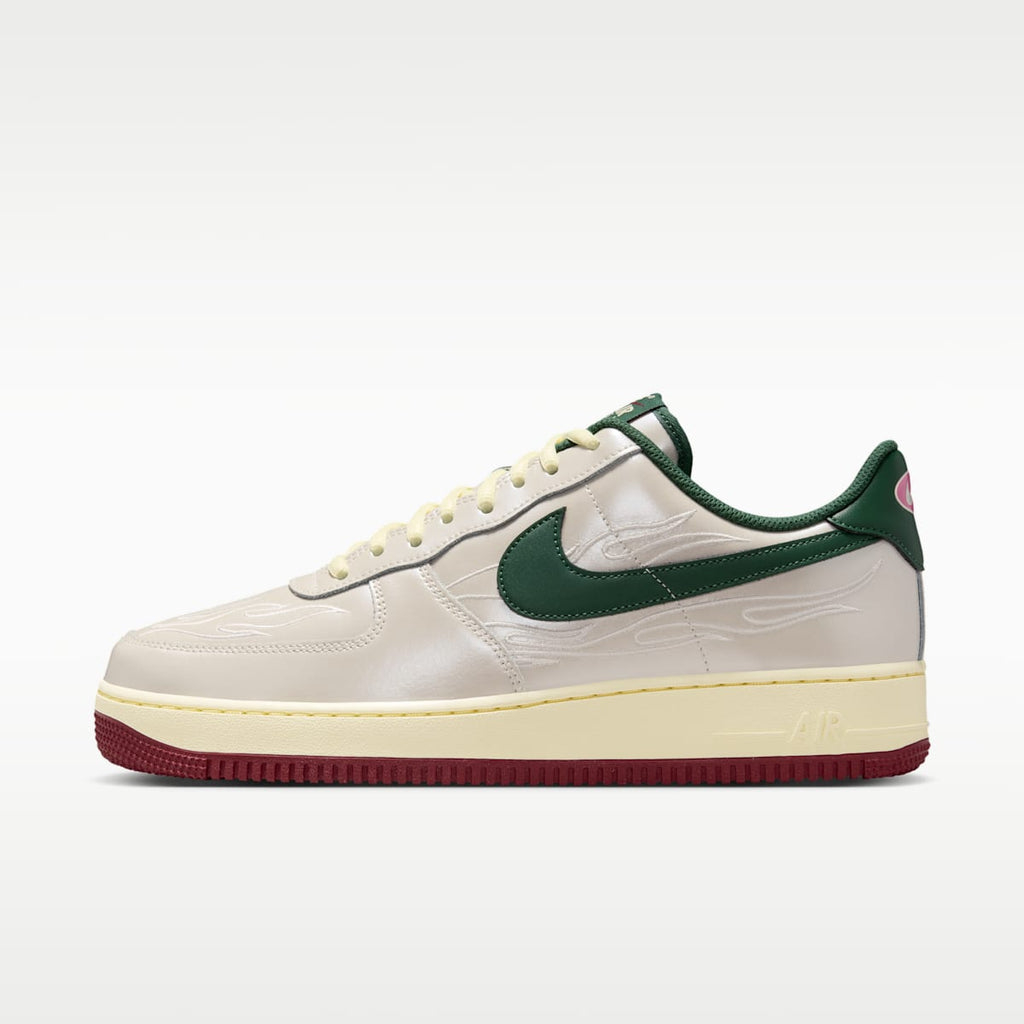Nike Air Force 1 '07 LV8 Men's Shoes - Phantom/Alabaster/Team Red/Fir - Image 1