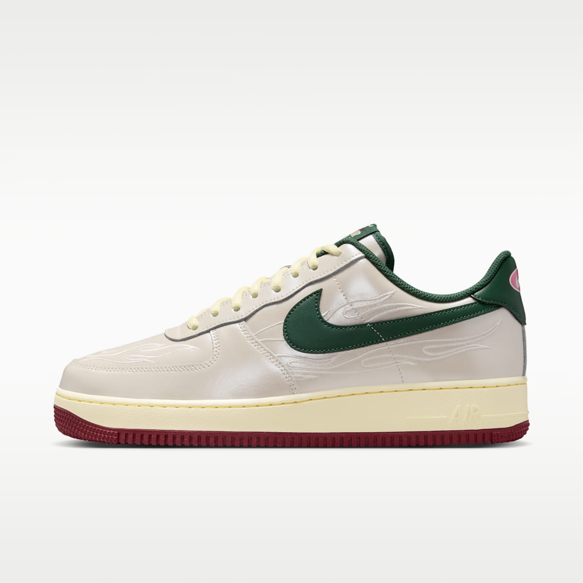 Nike Air Force 1 '07 LV8 Men's Shoes - Phantom/Alabaster/Team Red/Fir - Image 1