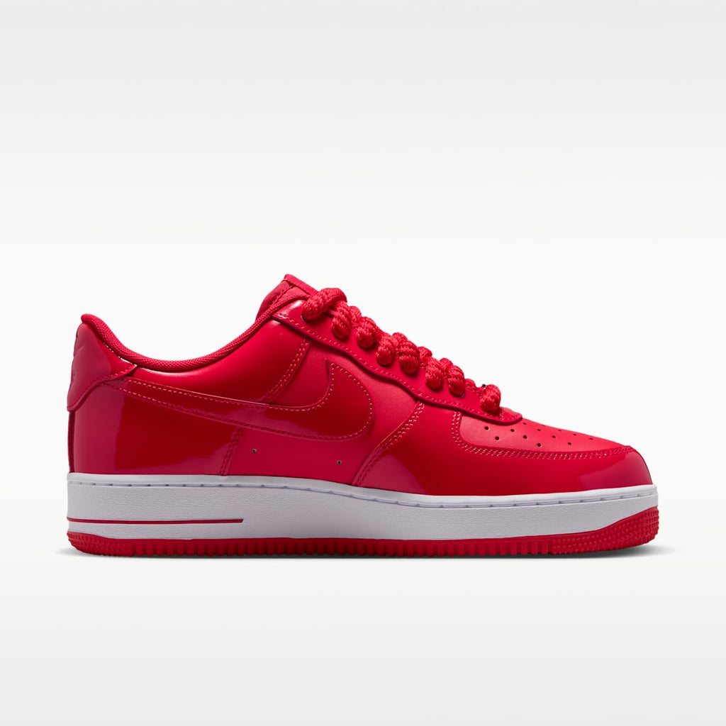 Nike Air Force 1 '07 LV8 Men's Shoes - University Red/White/Metallic Silver/Light Crimson - Image 3