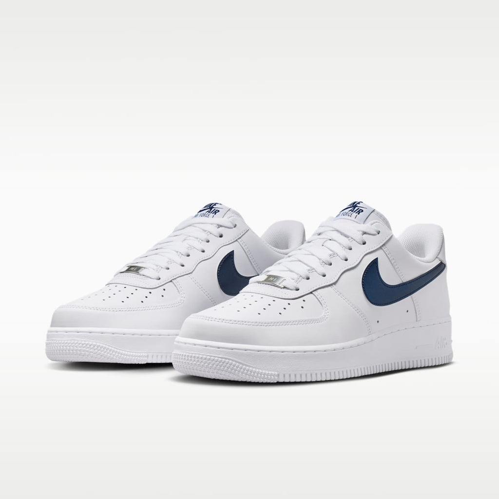 Nike Air Force 1 '07 LV8 "USA" Men's Shoes - White/University Red/University Red/Midnight Navy - Image 5
