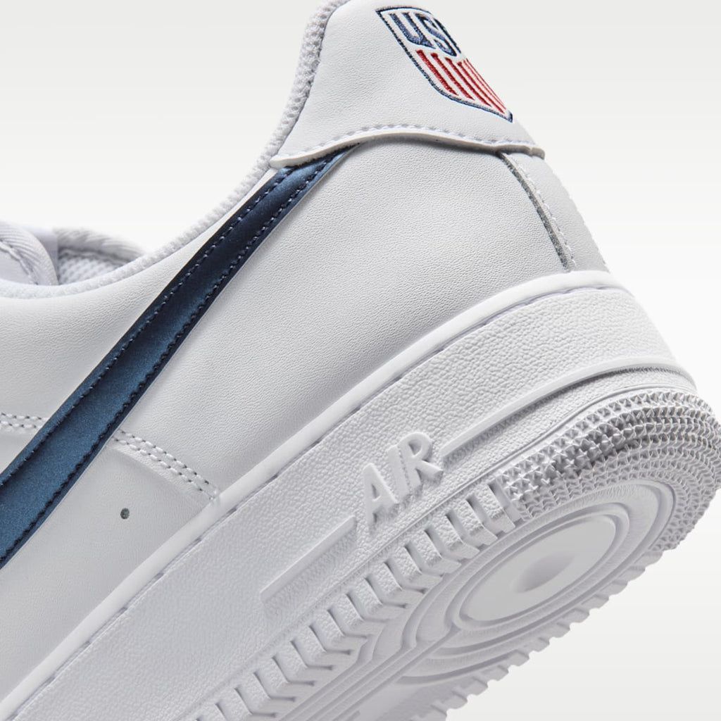 Nike Air Force 1 '07 LV8 "USA" Men's Shoes - White/University Red/University Red/Midnight Navy - Image 8