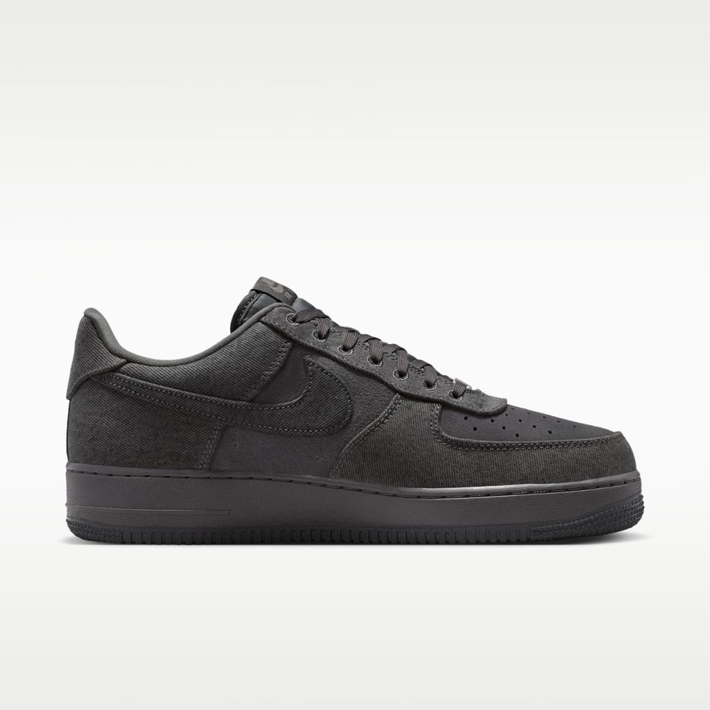 Air Force 1 '07 LV8 "Denim" Men's Shoes - Anthracite/Medium Ash/Metallic Silver/Anthracite - Image 3