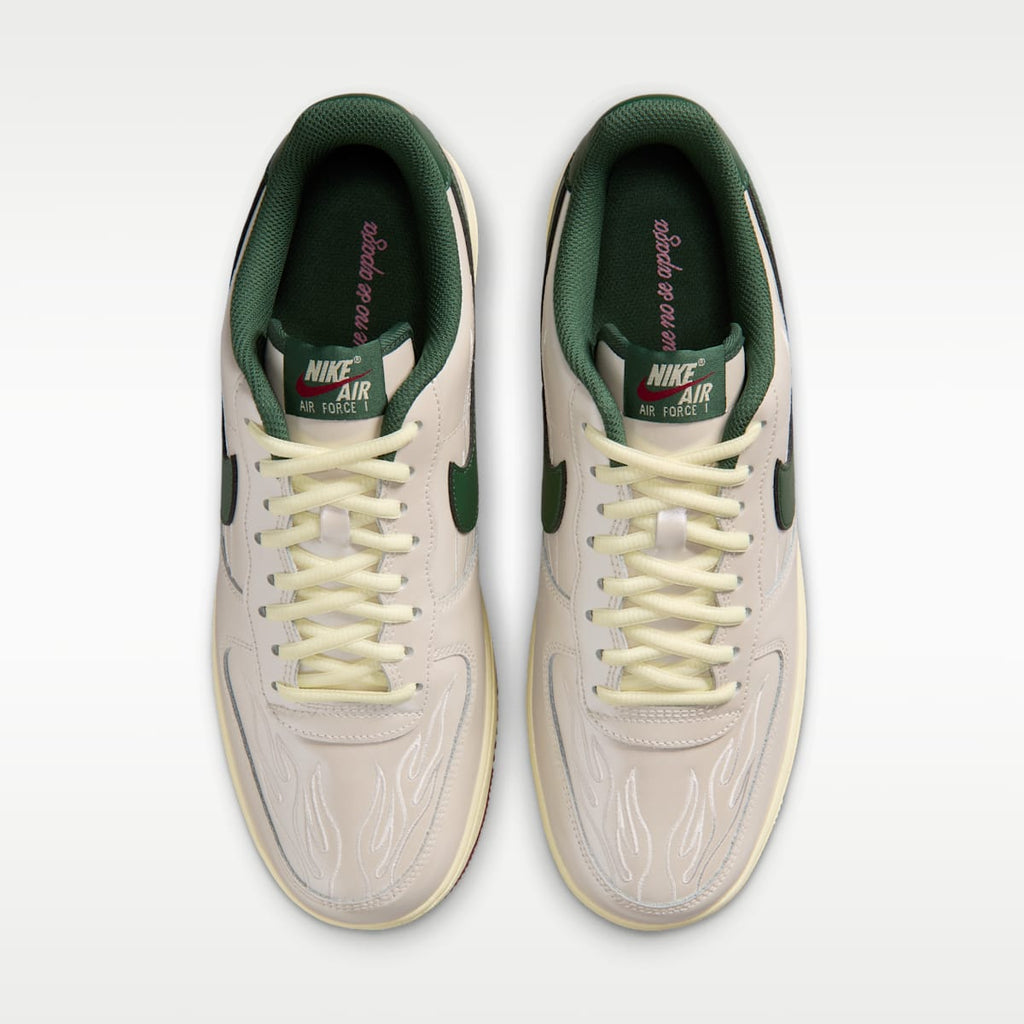 Nike Air Force 1 '07 LV8 Men's Shoes - Phantom/Alabaster/Team Red/Fir - Image 4
