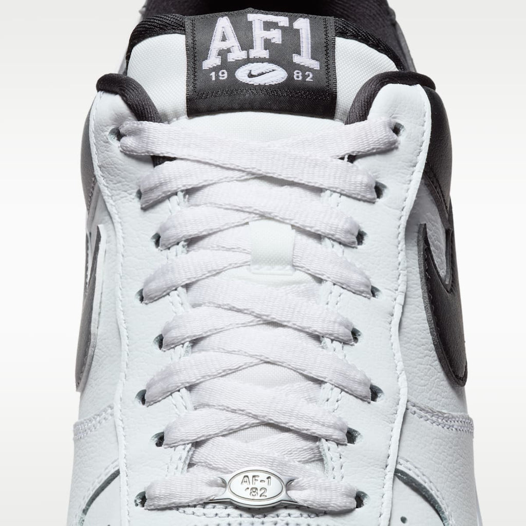 Nike Air Force 1 '07 LV8 Men's Shoes - Summit White/Metallic Silver/White/Black - Image 10