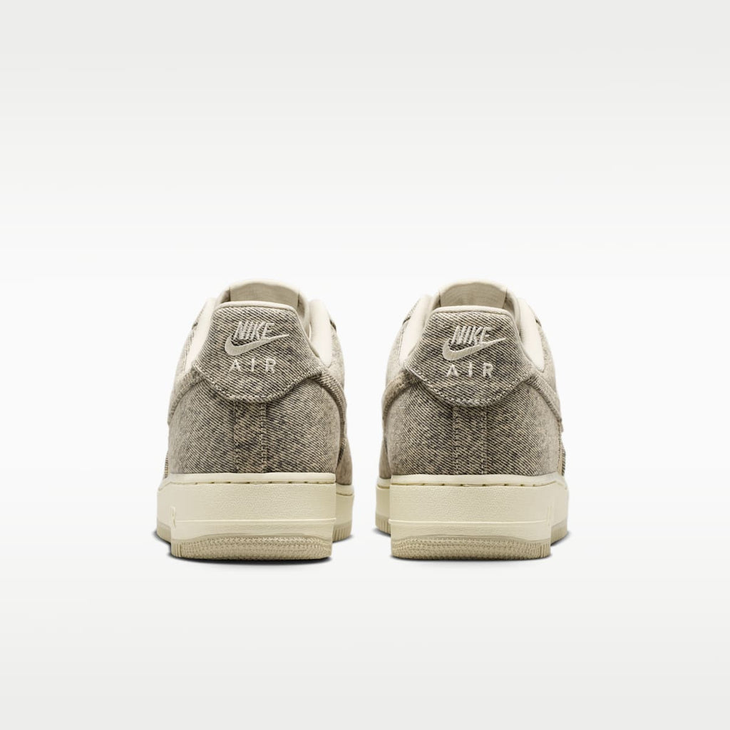 Air Force 1 '07 LV8 "Denim" Men's Shoes - Desert Khaki/Light Khaki/Metallic Silver/Desert Khaki - Image 6