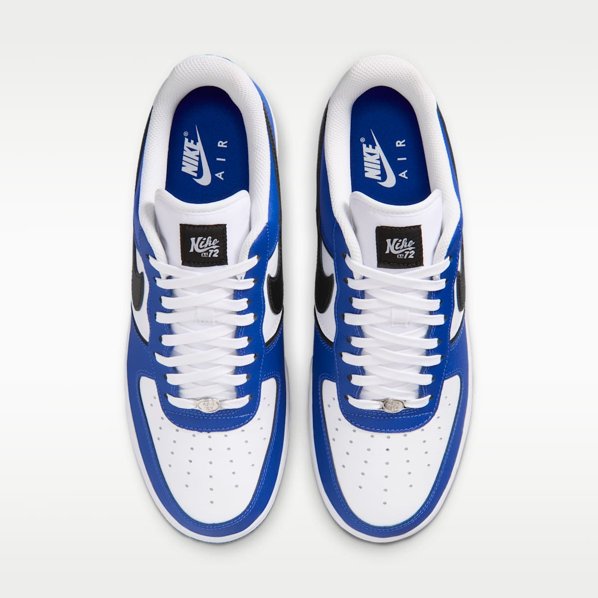 Nike Air Force 1 '07 LV8  Men's Shoes - Old Royal/White/Metallic Silver/Black - Image 4