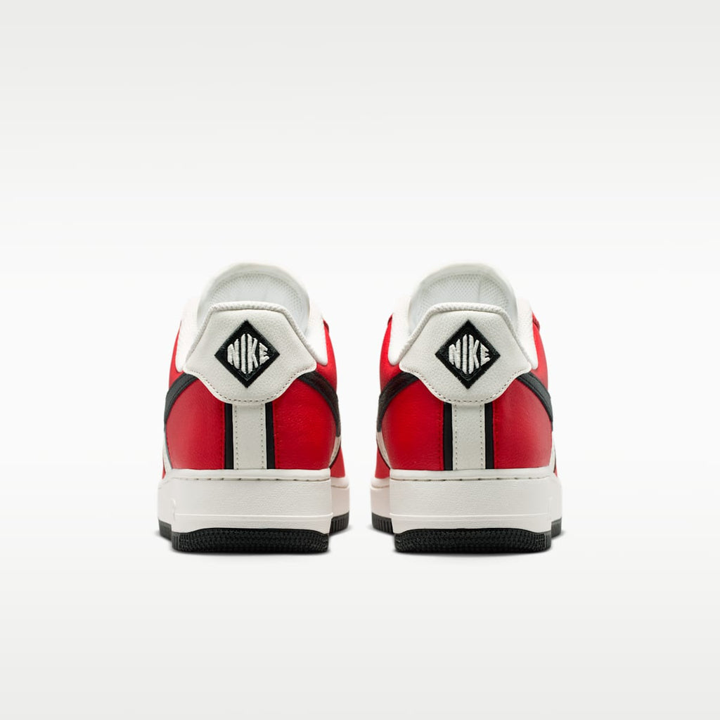 Nike Air Force 1 '07 LV8  Men's Shoes - University Red/Sail/Metallic Silver/Black - Image 6