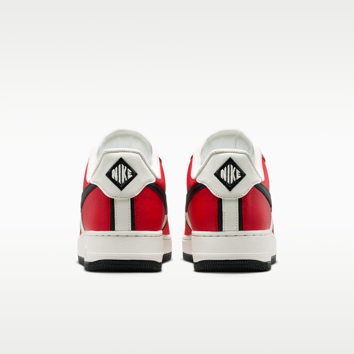 Nike Air Force 1 '07 LV8  Men's Shoes - University Red/Sail/Metallic Silver/Black - Image 6