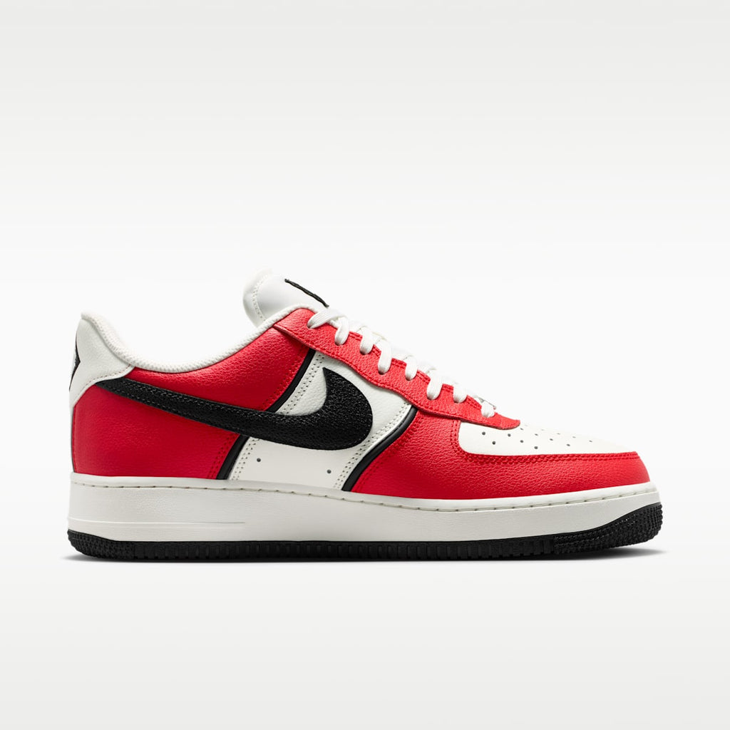 Nike Air Force 1 '07 LV8  Men's Shoes - University Red/Sail/Metallic Silver/Black - Image 3
