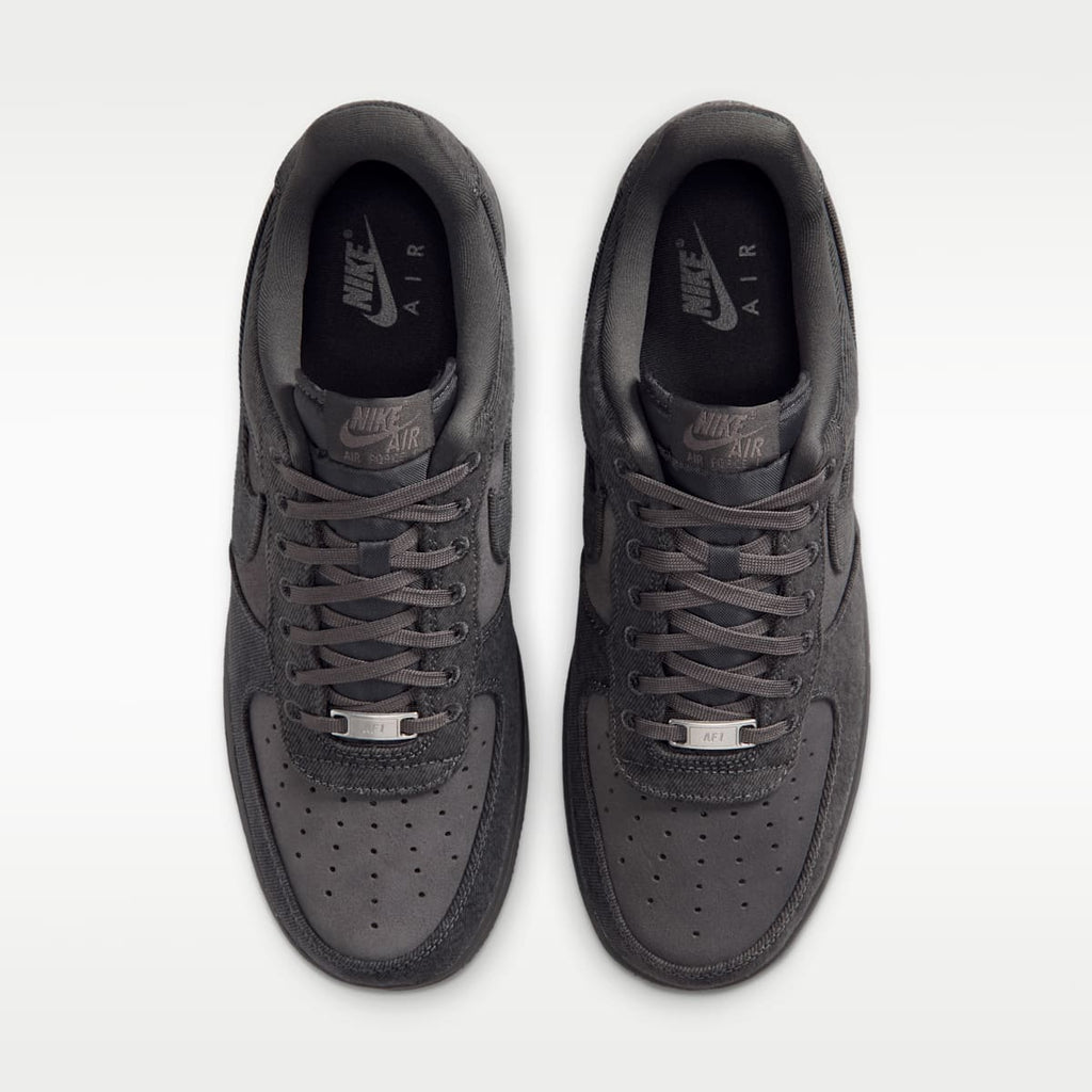 Air Force 1 '07 LV8 "Denim" Men's Shoes - Anthracite/Medium Ash/Metallic Silver/Anthracite - Image 4