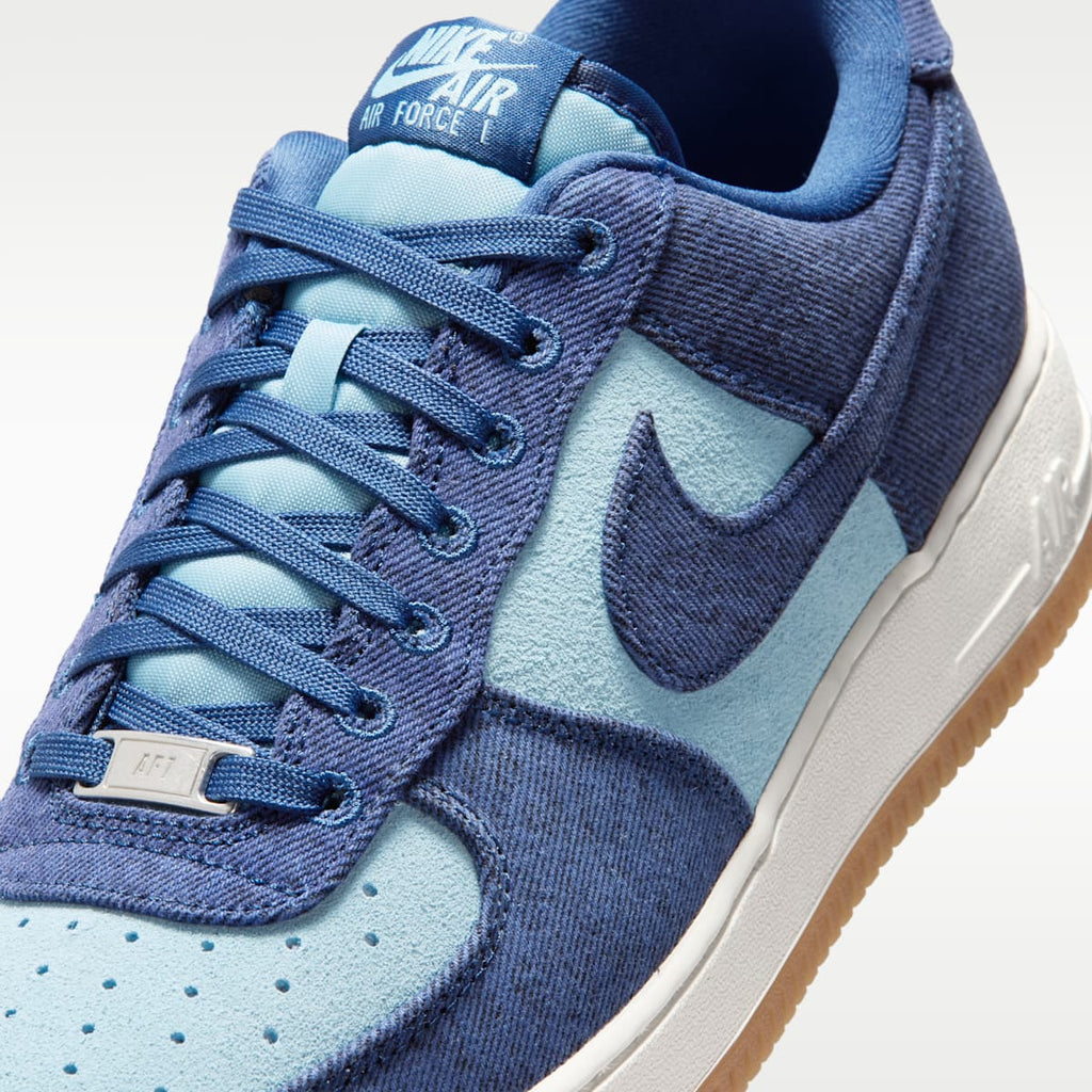 Air Force 1 '07 LV8 "Denim" Men's Shoes - Navy/Worn Blue/Summit White/Navy - Image 7