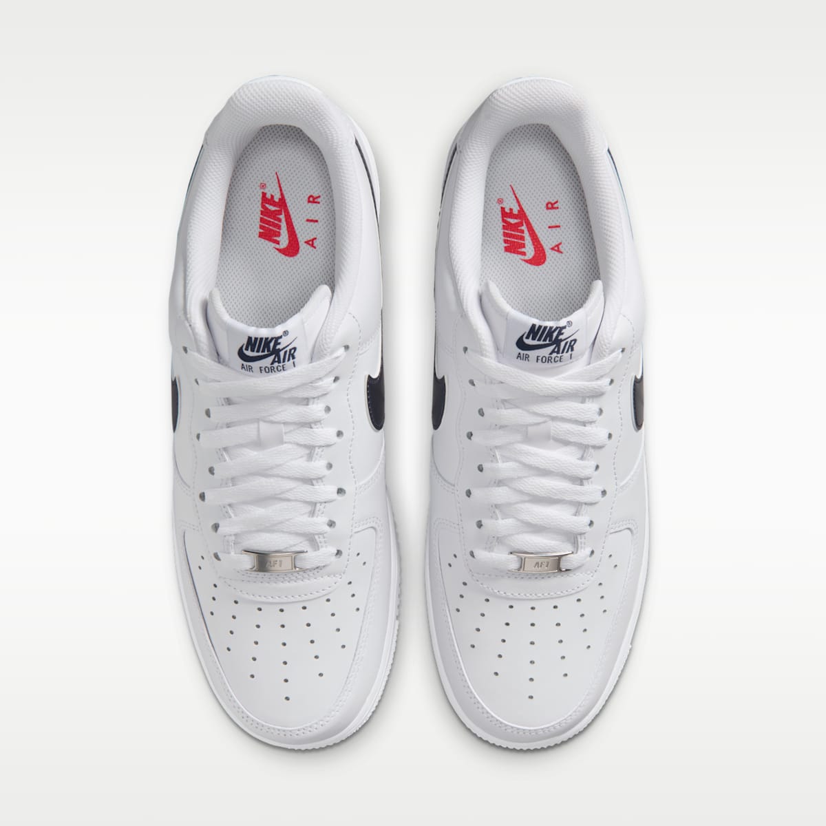 Nike Air Force 1 '07 LV8 "USA" Men's Shoes - White/University Red/University Red/Midnight Navy - Image 4