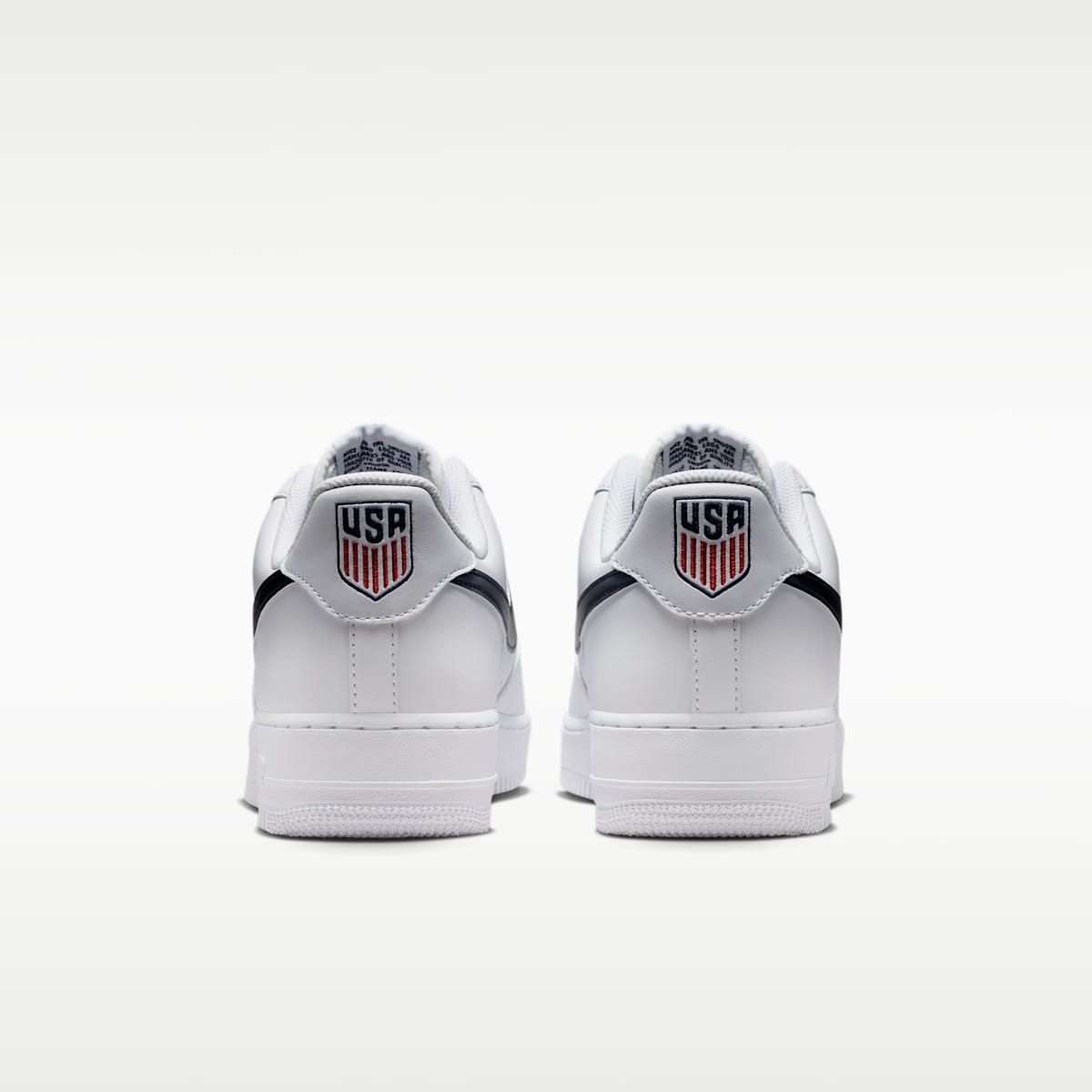 Nike Air Force 1 '07 LV8 "USA" Men's Shoes - White/University Red/University Red/Midnight Navy - Image 6