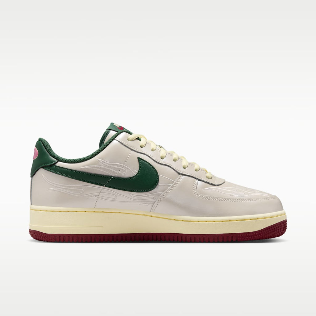 Nike Air Force 1 '07 LV8 Men's Shoes - Phantom/Alabaster/Team Red/Fir - Image 3