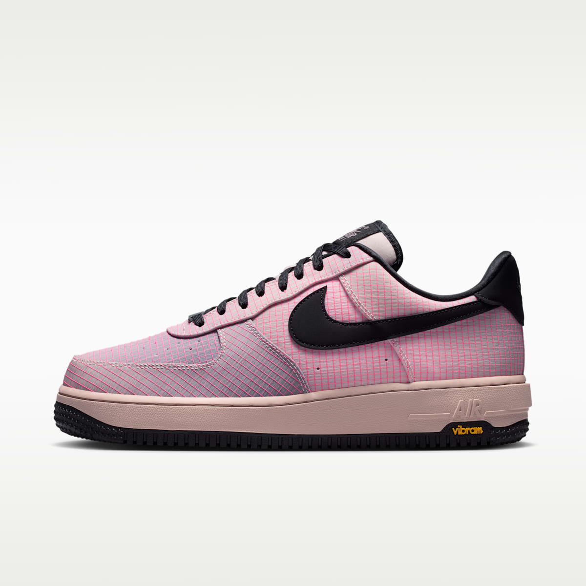 Nike Air Force 1 '07 LX Vibram Men's Shoes - Silt Red/Light Violet Ore/Speed Yellow/Black - Image 1