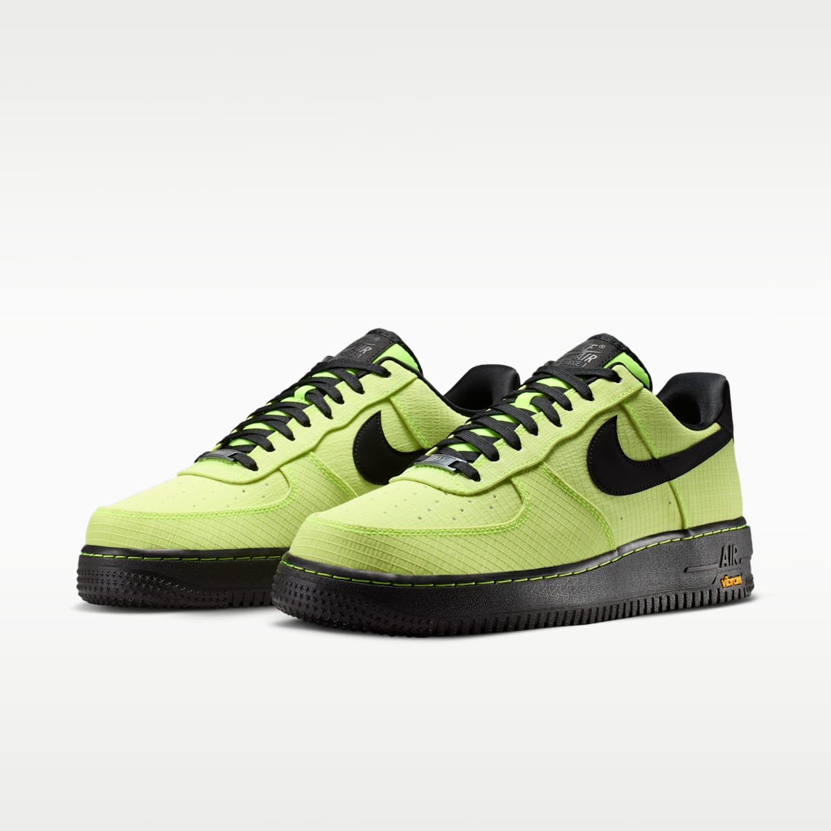 Nike Air Force 1 '07 LX Vibram Men's Shoes - Volt/Black/Speed Yellow/Black - Image 5