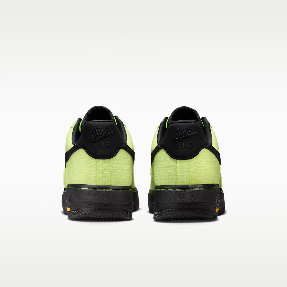 Nike Air Force 1 '07 LX Vibram Men's Shoes - Volt/Black/Speed Yellow/Black - Image 6