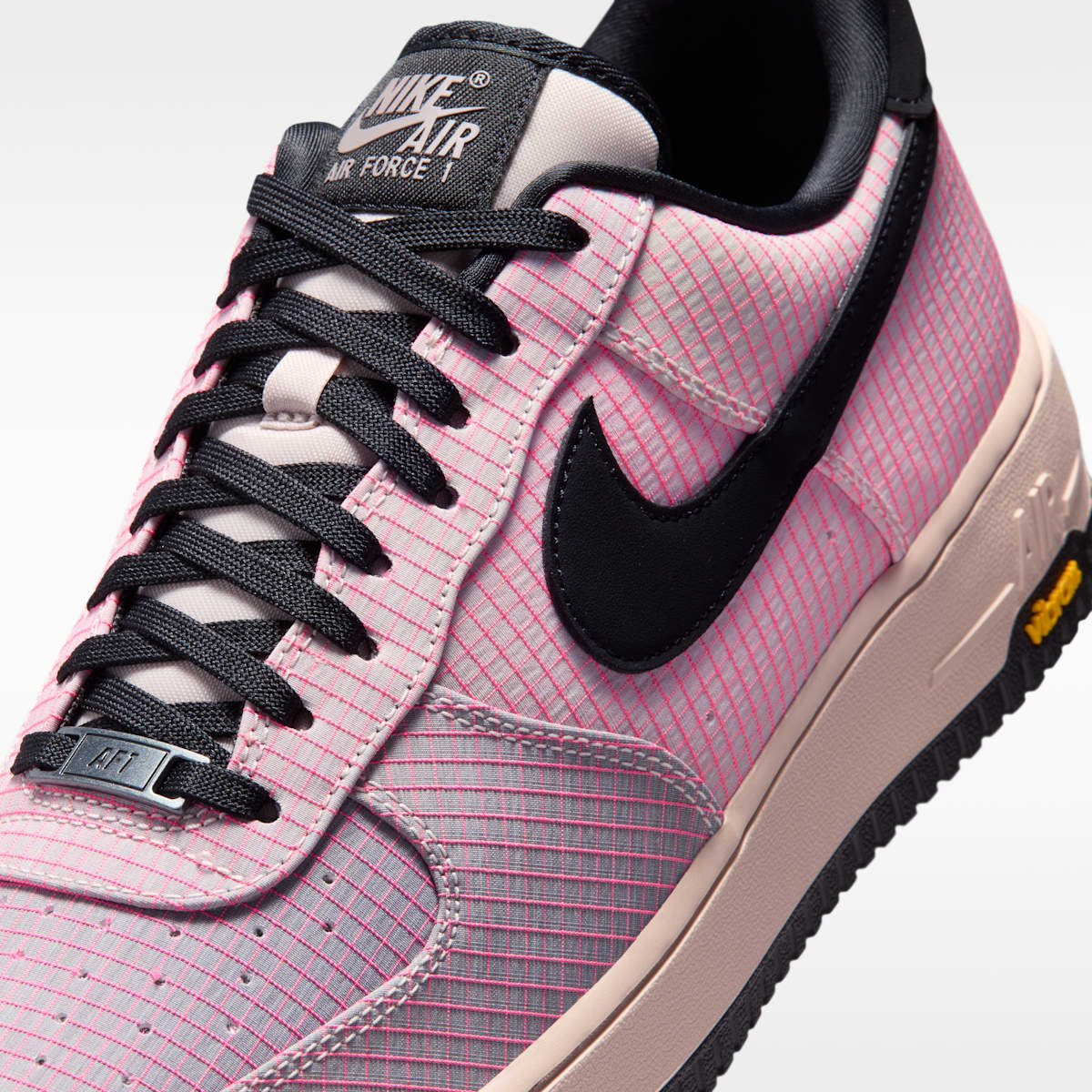 Nike Air Force 1 '07 LX Vibram Men's Shoes - Silt Red/Light Violet Ore/Speed Yellow/Black - Image 7