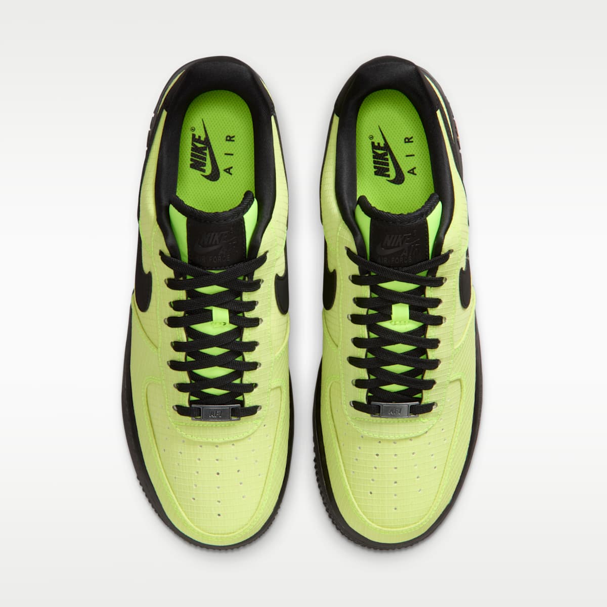 Nike Air Force 1 '07 LX Vibram Men's Shoes - Volt/Black/Speed Yellow/Black - Image 4