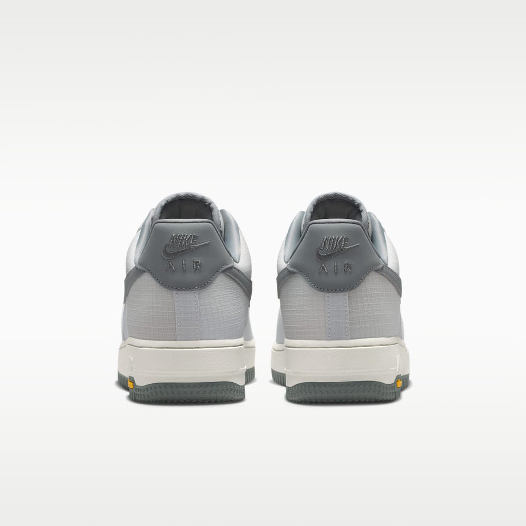 Nike Air Force 1 '07 LX Vibram Men's Shoes - Summit White/Light Bone/Speed Yellow/Smoke Grey - Image 6