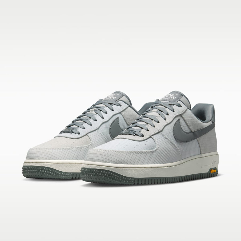 Nike Air Force 1 '07 LX Vibram Men's Shoes - Summit White/Light Bone/Speed Yellow/Smoke Grey - Image 5