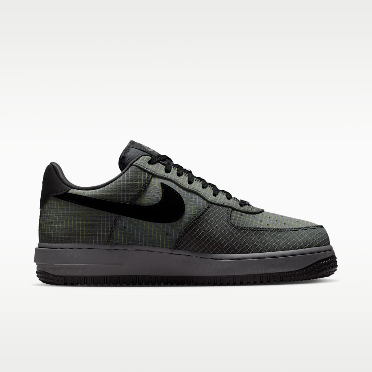 Nike Air Force 1 '07 LX Vibram Men's Shoes - Pencil Point/Off Noir/Speed Yellow/Black - Image 3