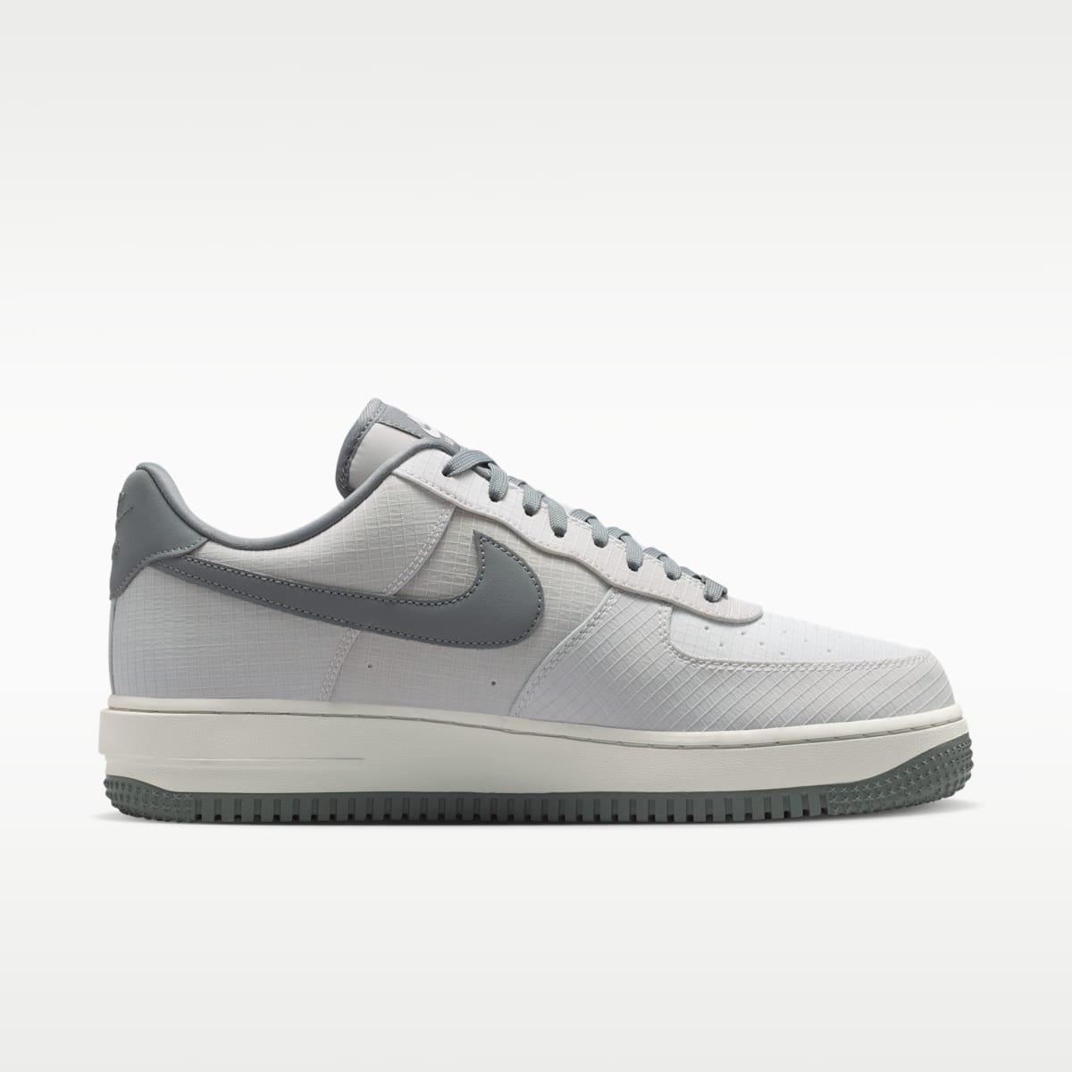 Nike Air Force 1 '07 LX Vibram Men's Shoes - Summit White/Light Bone/Speed Yellow/Smoke Grey - Image 3