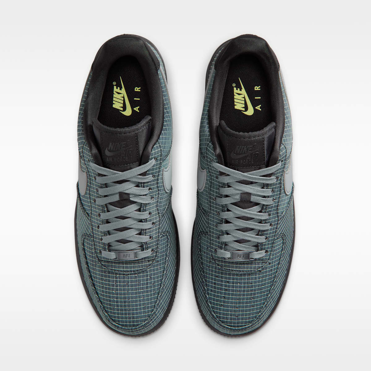 Nike Air Force 1 '07 LX Vibram Men's Shoes - Black/Light Lemon Twist/Speed Yellow/Smoke Grey - Image 4