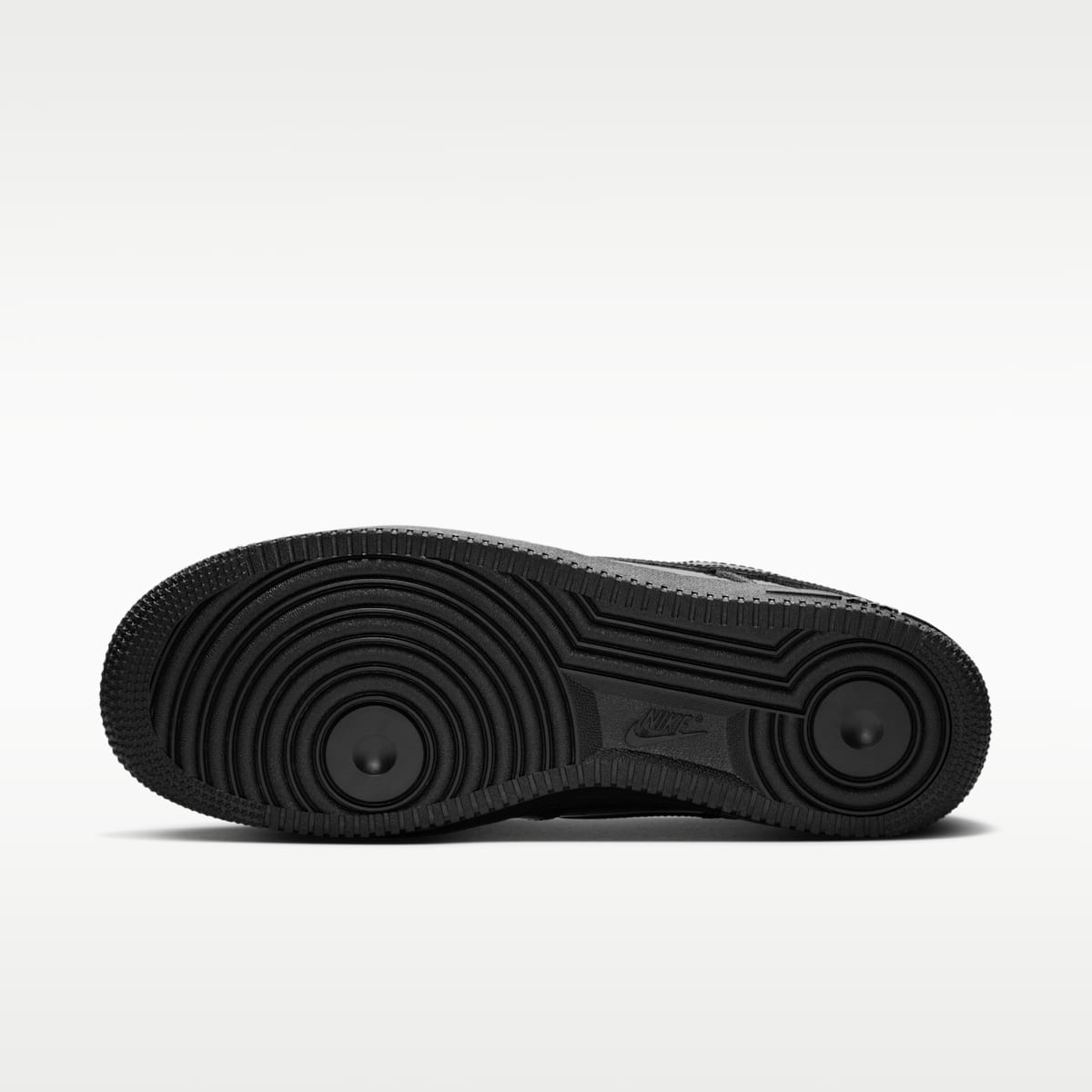 Nike Air Force 1 '07 Patent Leather Men's Shoes - Black/Black/Black - Image 2